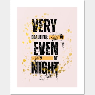 VERY BEAUTIFUL EVENAT NIGHT NICE T-SHIRT FOR THIS SUMMER Posters and Art